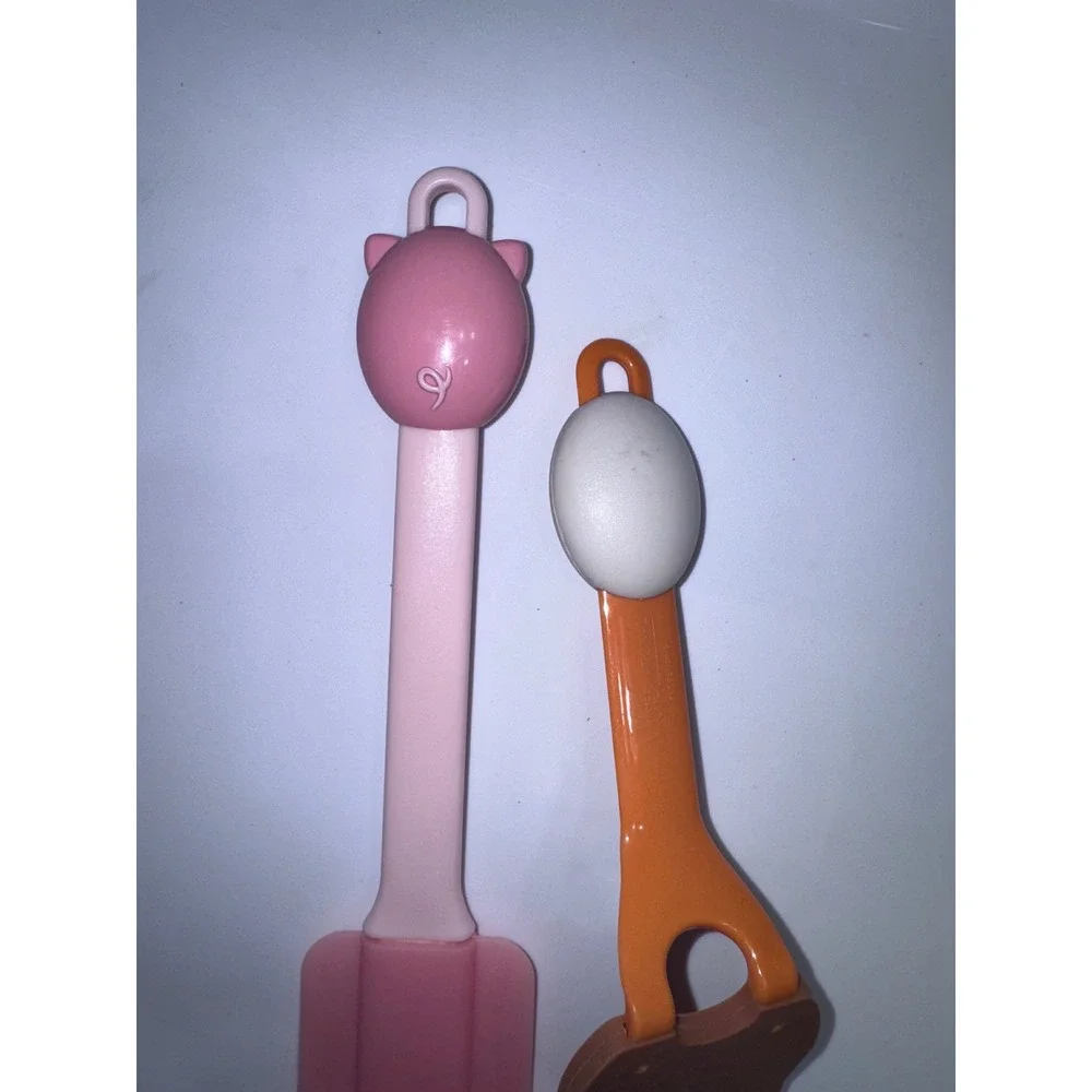 Joie MSC Kitchen Utensil Set Pig‎ Silicone Spatula and Egg Slotted Turner 2pc